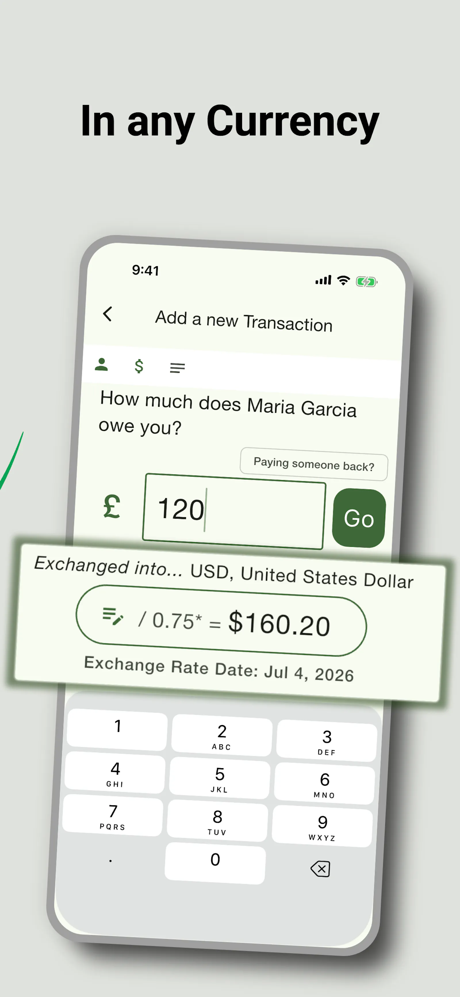 PayMeLater IOU Tracker + Bill Splitting screenshot 4