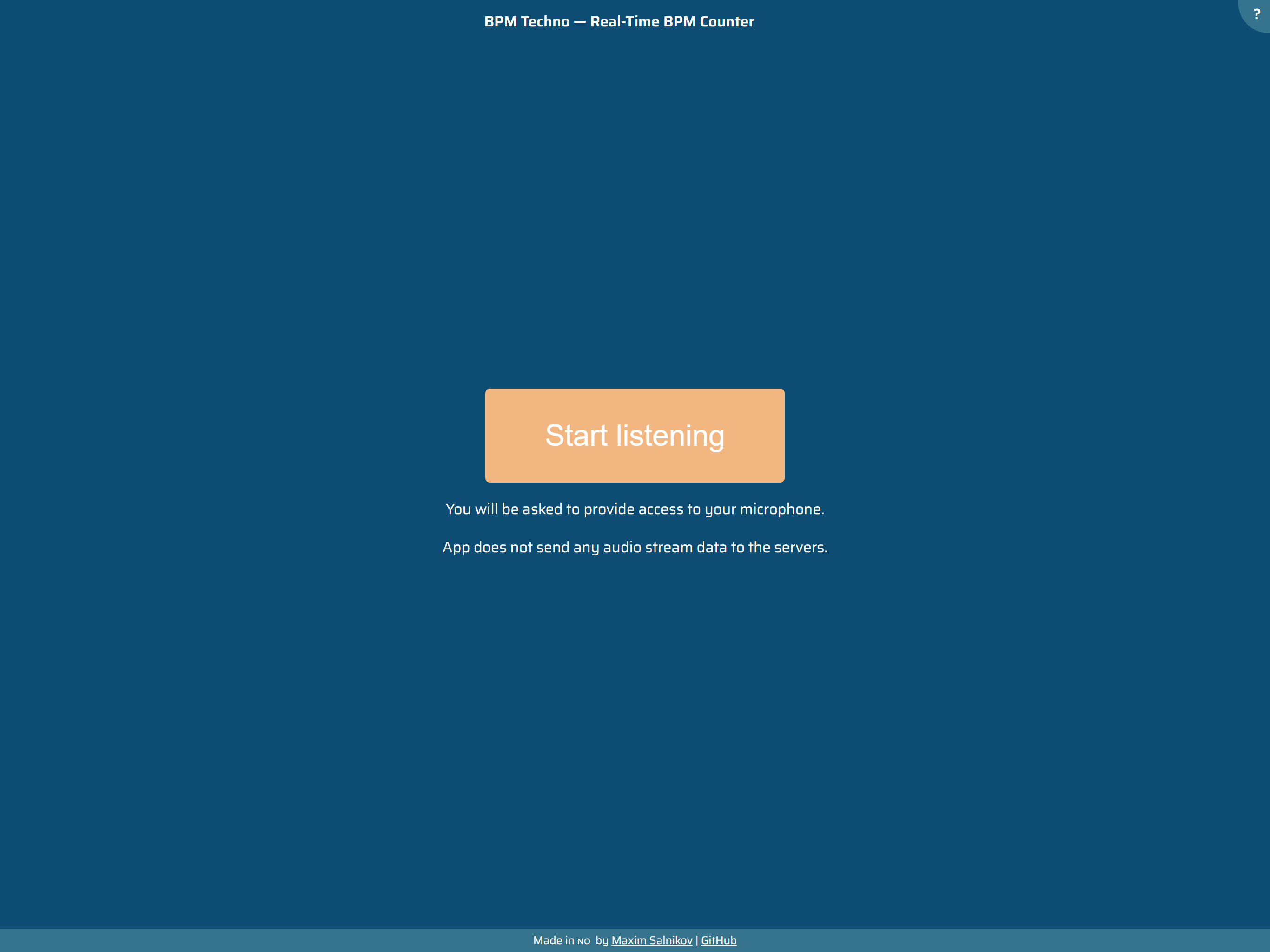 BPM Techno - Free Real-Time BPM Counter gallery image