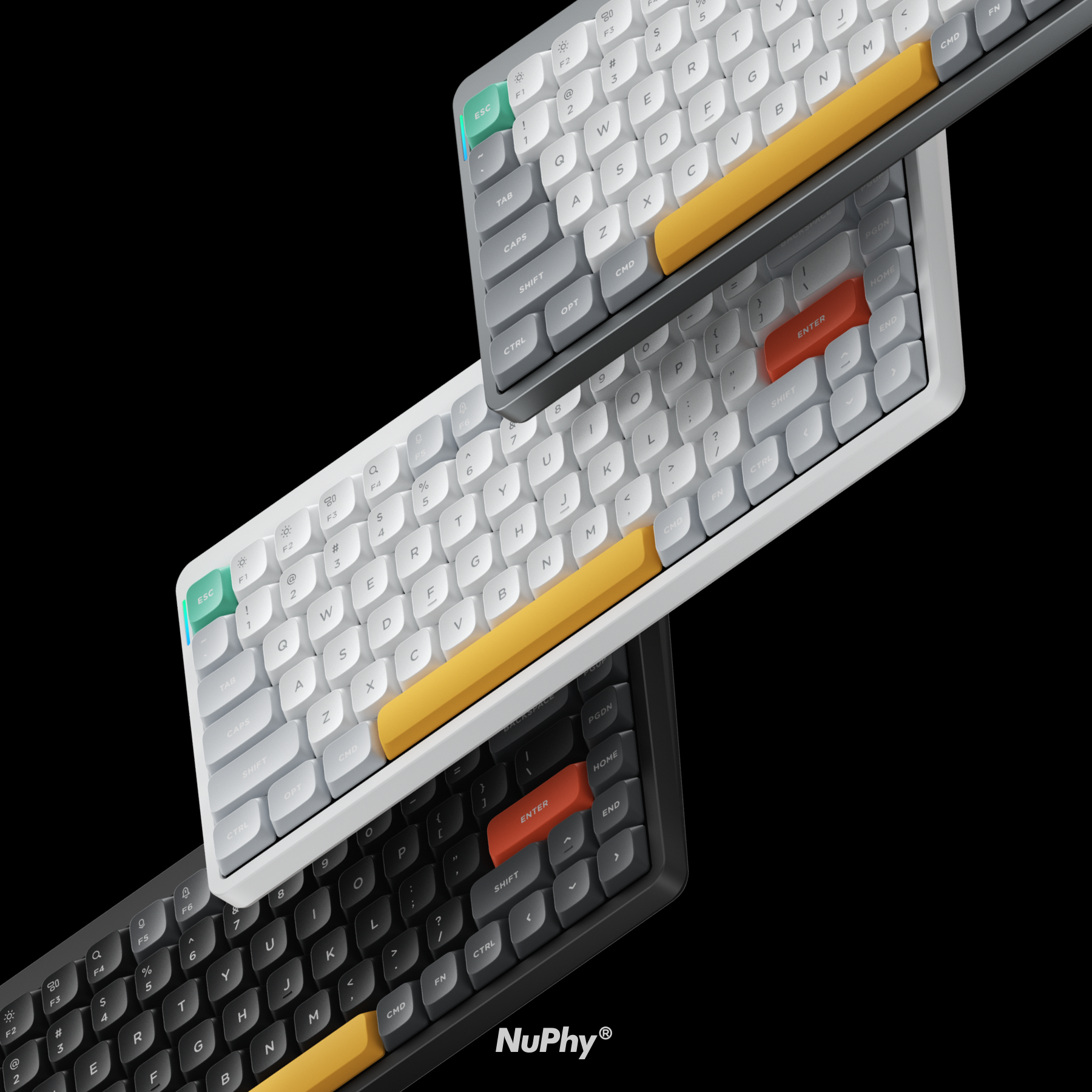 NuPhy Air75 V2 QMK Mechanical Keyboard media 2