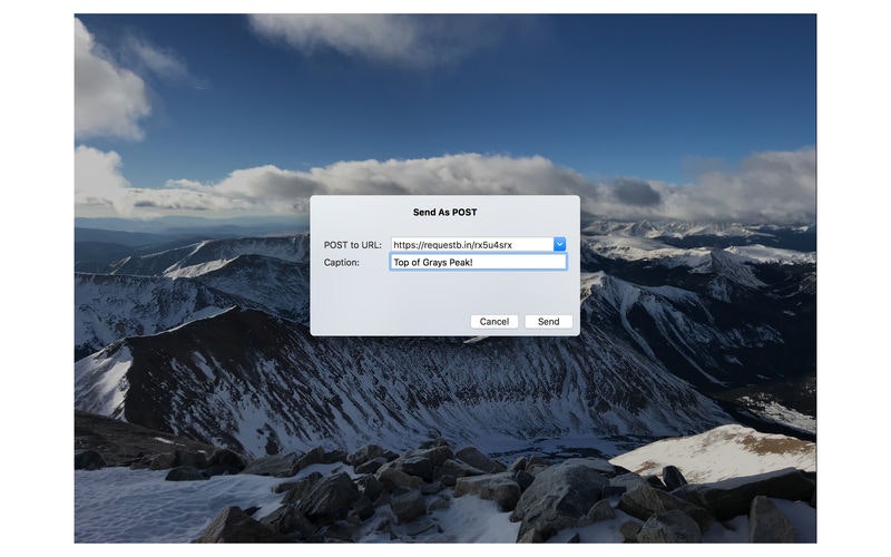 Send as Post gallery image