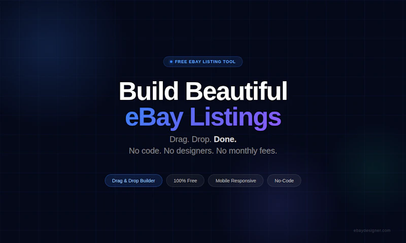 Ebay Designer App screenshot 1