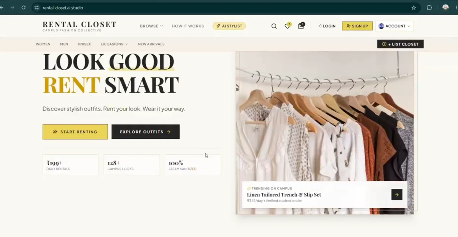 Rental Closet screenshot 1