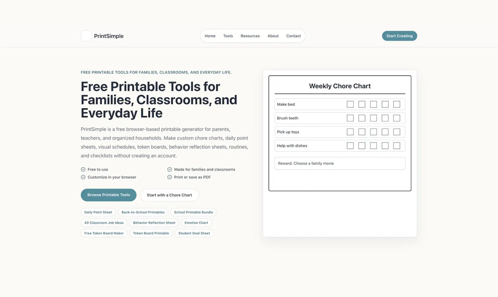 PrintSimple screenshot 1
