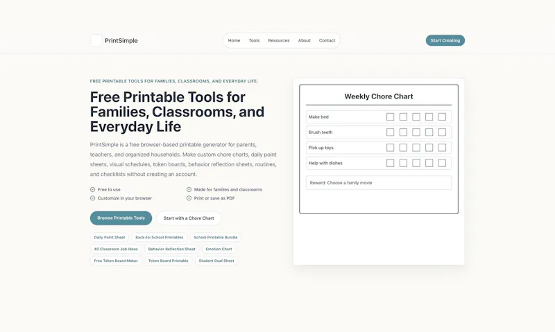 PrintSimple screenshot 1