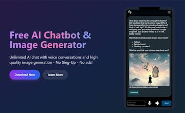Free AI Chatbot & Image Generator gallery image