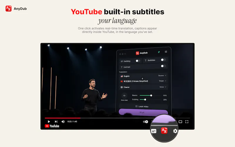 AnyDub screenshot 2