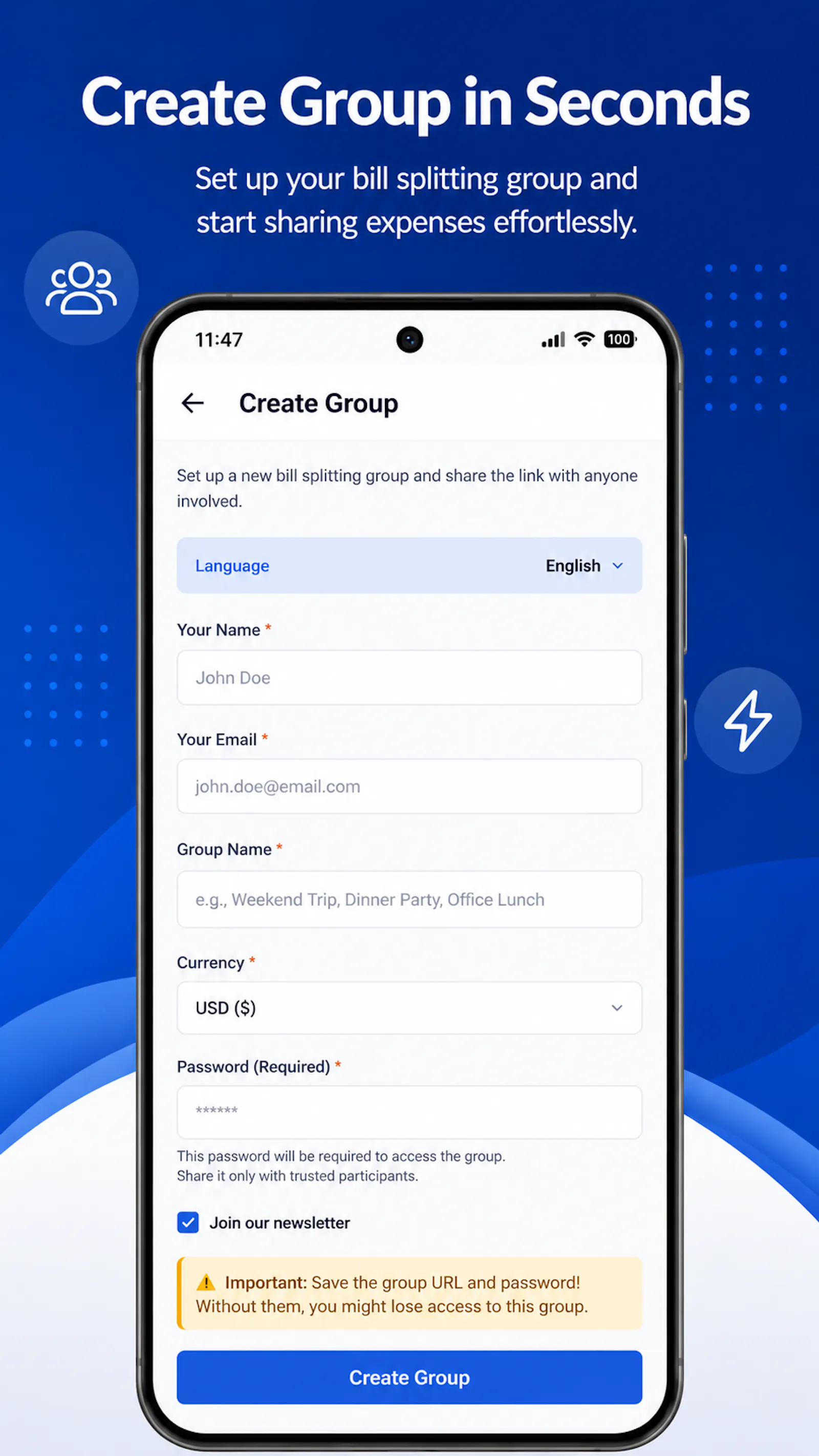 Bill Split Pro screenshot 2