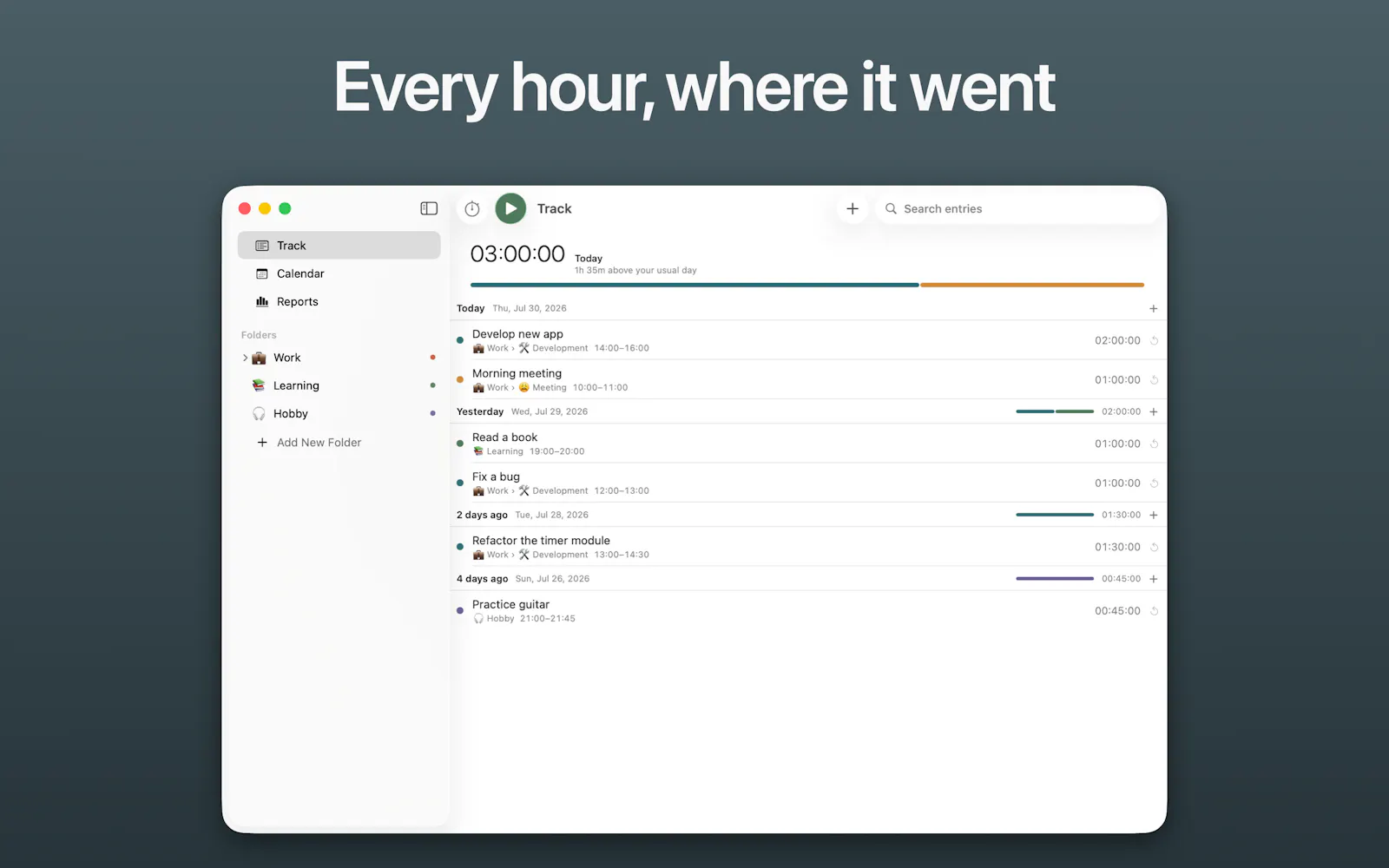 TimesNewRecord screenshot 2