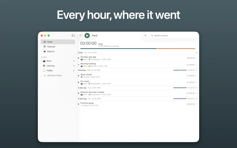 TimesNewRecord screenshot 2