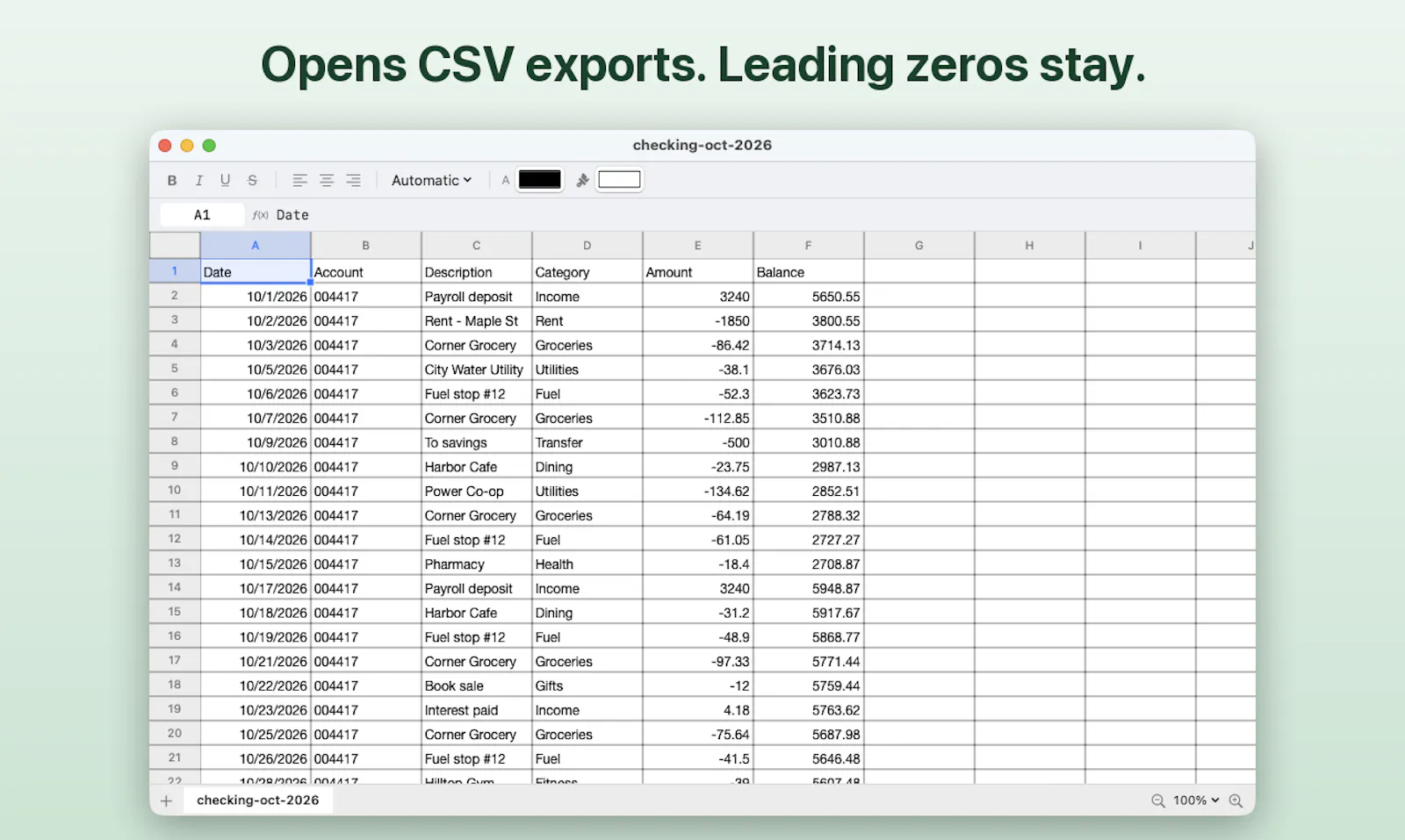 SimpleSpread screenshot 3
