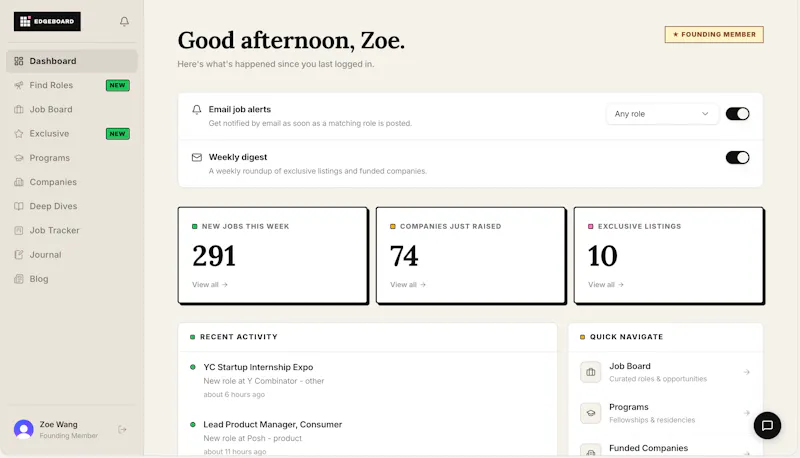 Edgeboard screenshot 4