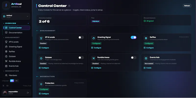 ArtSoul OS screenshot 3