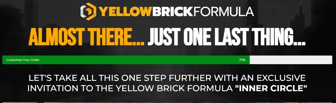 THE YELLOW BRICK FORMULA 