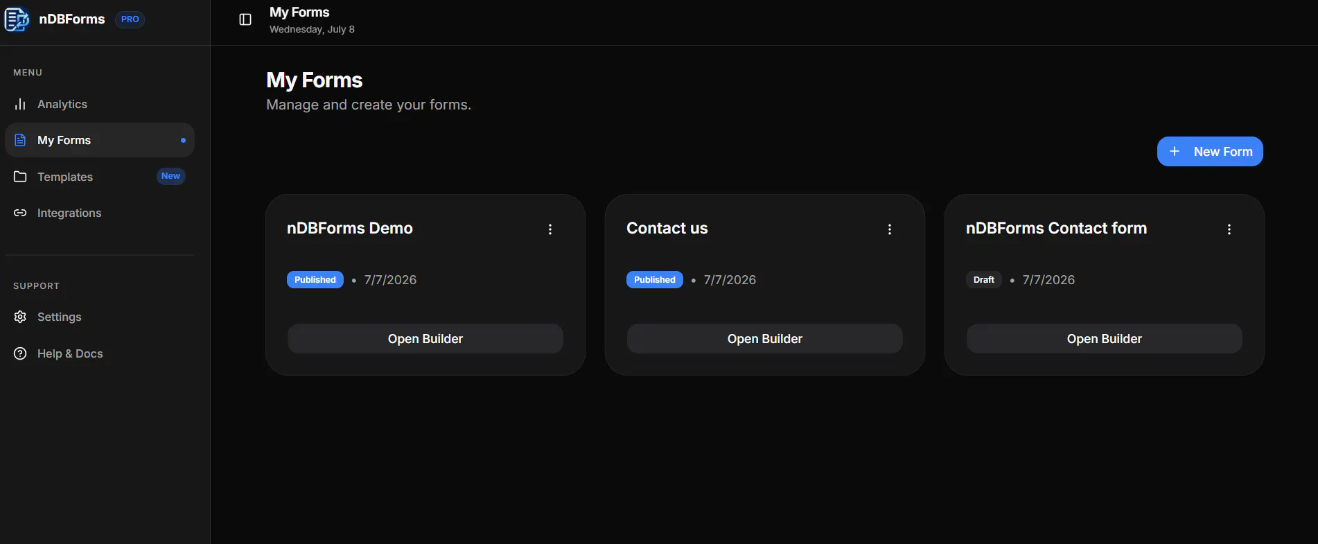 NdbForms  - No Code Notion Form Builder gallery image