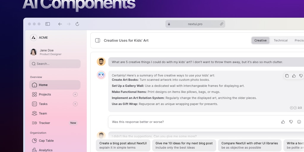 NextUI Pro