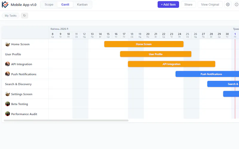 KISS Tracker screenshot 3