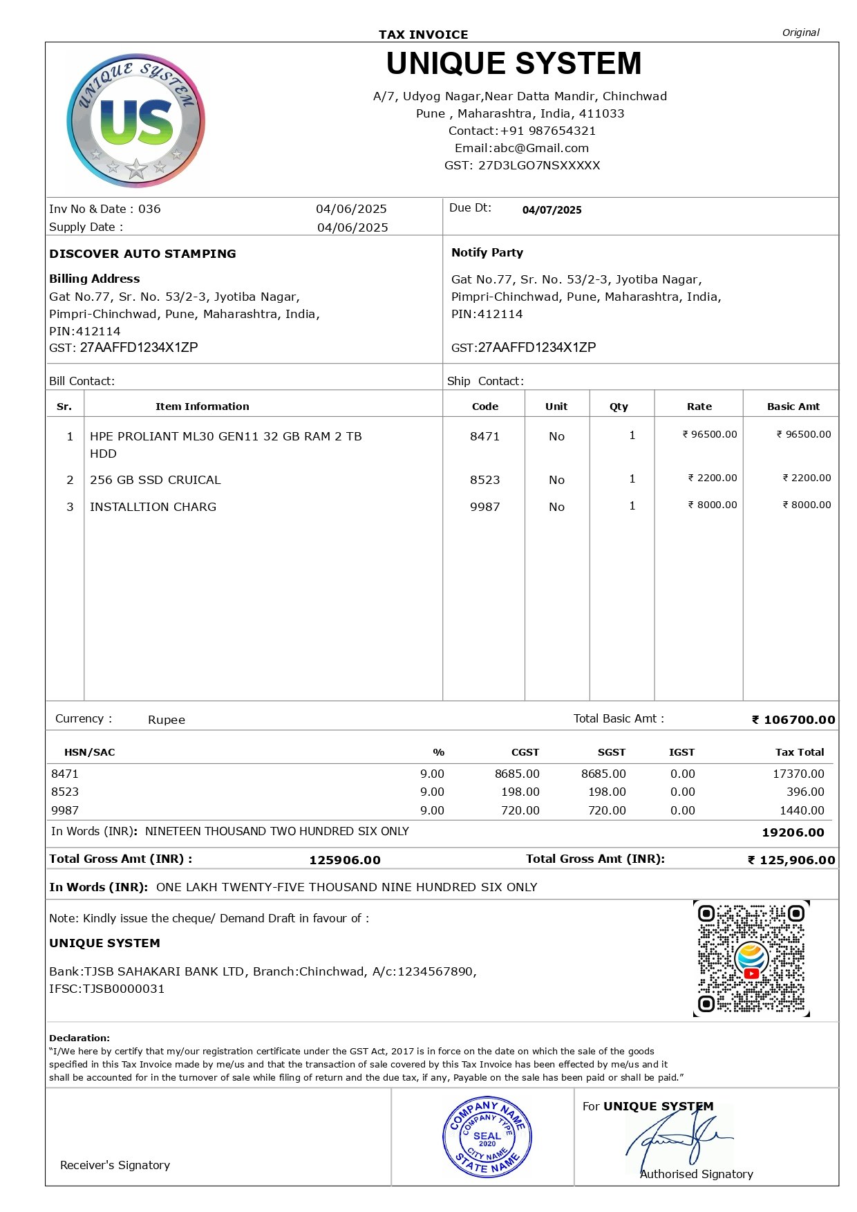 Spark ERP gallery image