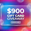 Enter the $900 Gift Card Giveaway
