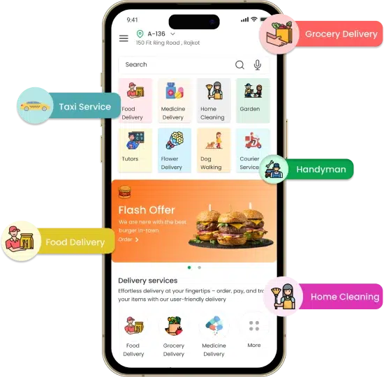 Gojek Clone| On-Demand Multi-Service App