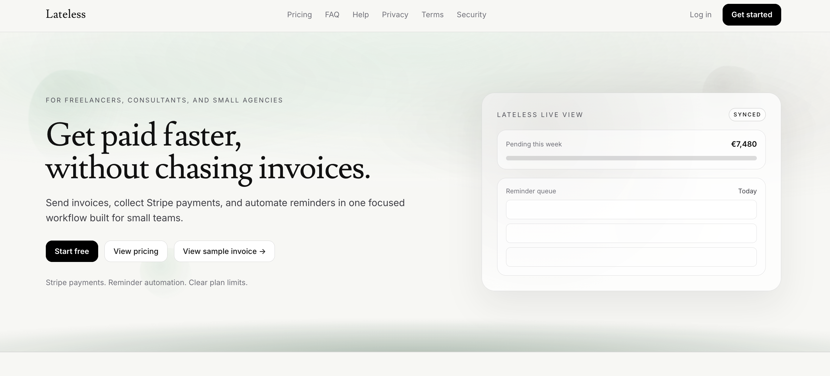 Lateless gallery image