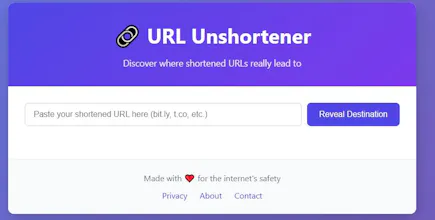 URL Unshortener gallery image