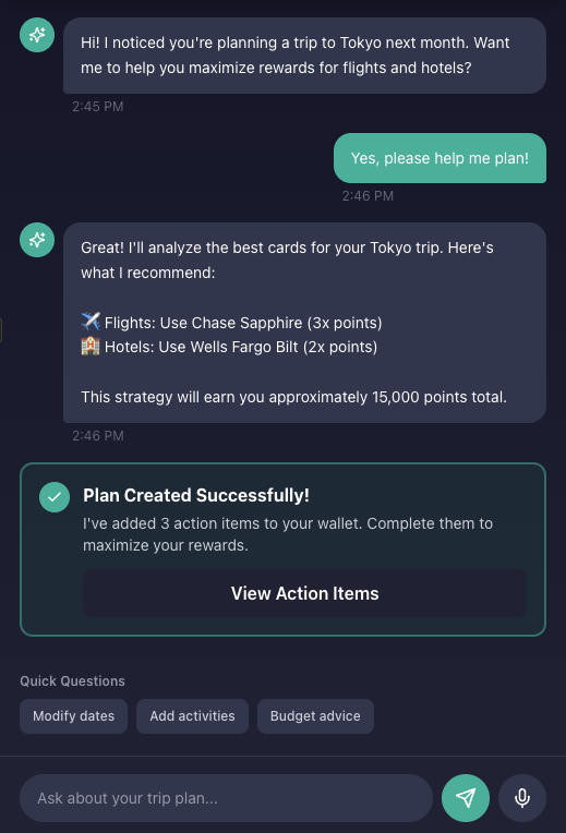 CardMaster - AI Manage your credit cards gallery image