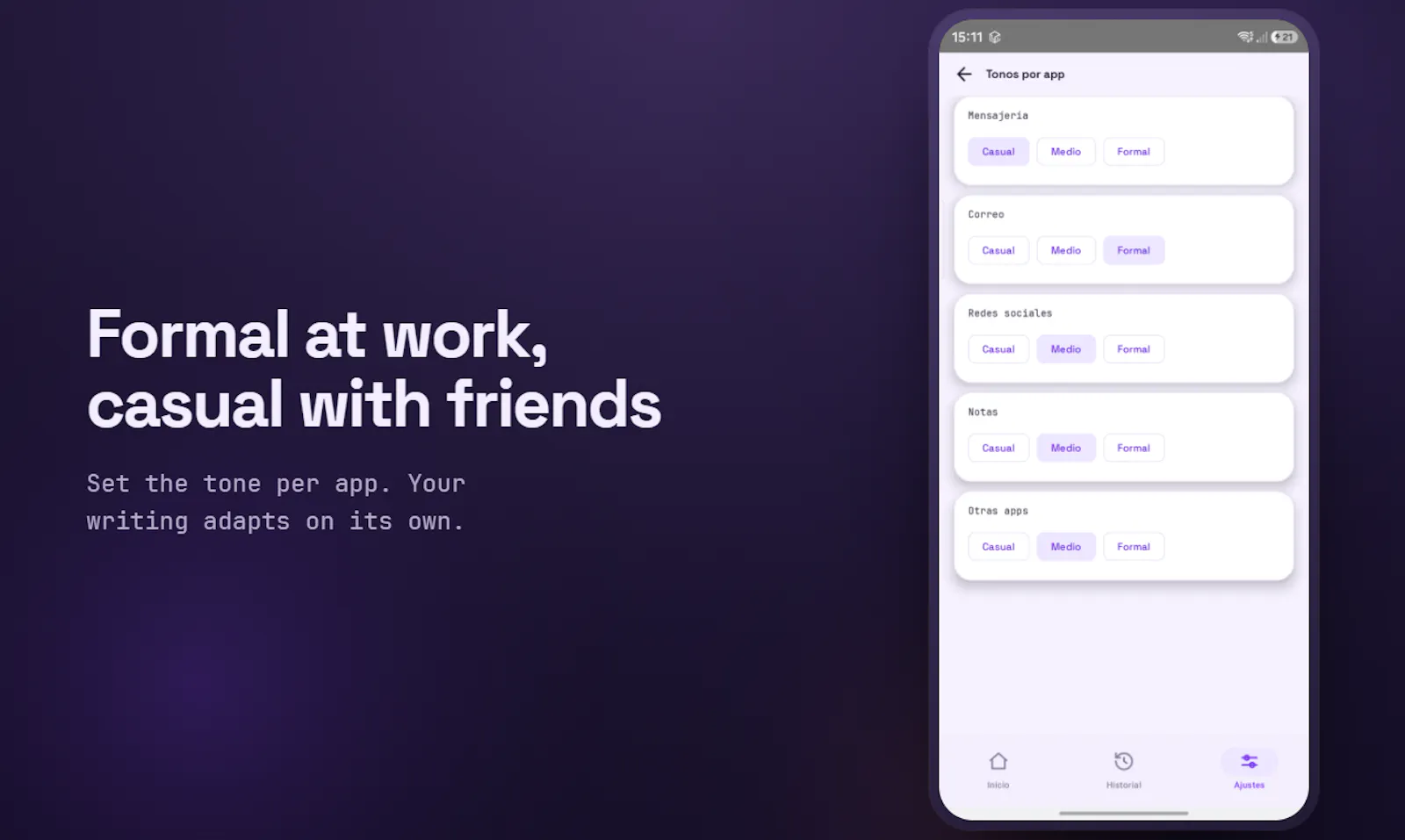 Voxly - Real IA Dictation screenshot 5