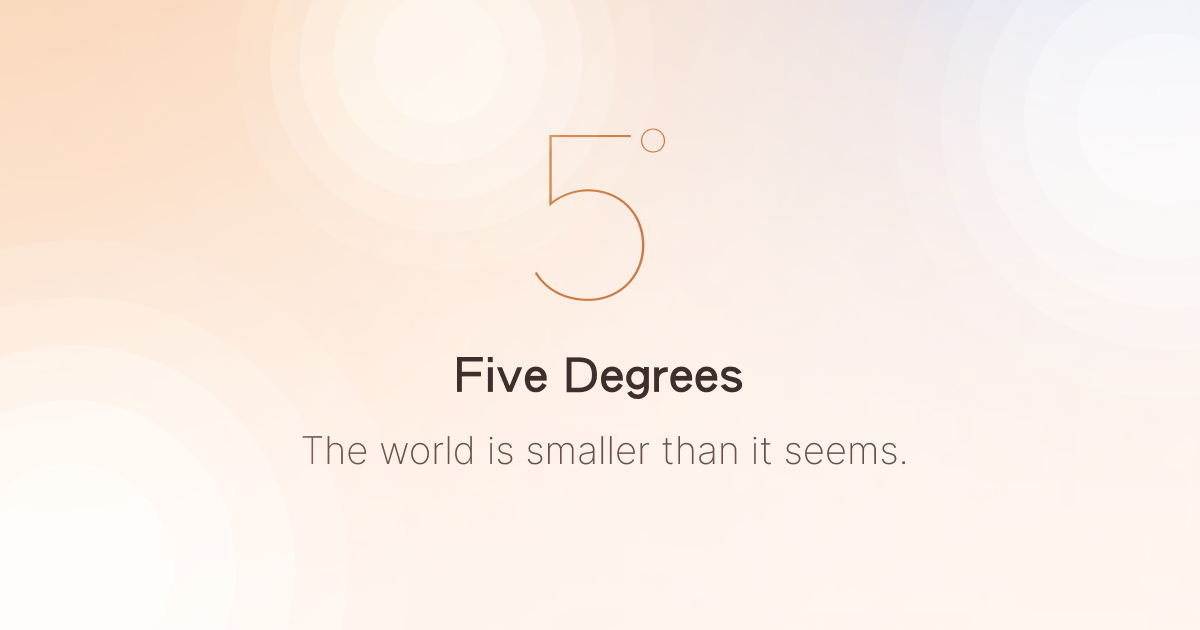 Five Degrees gallery image