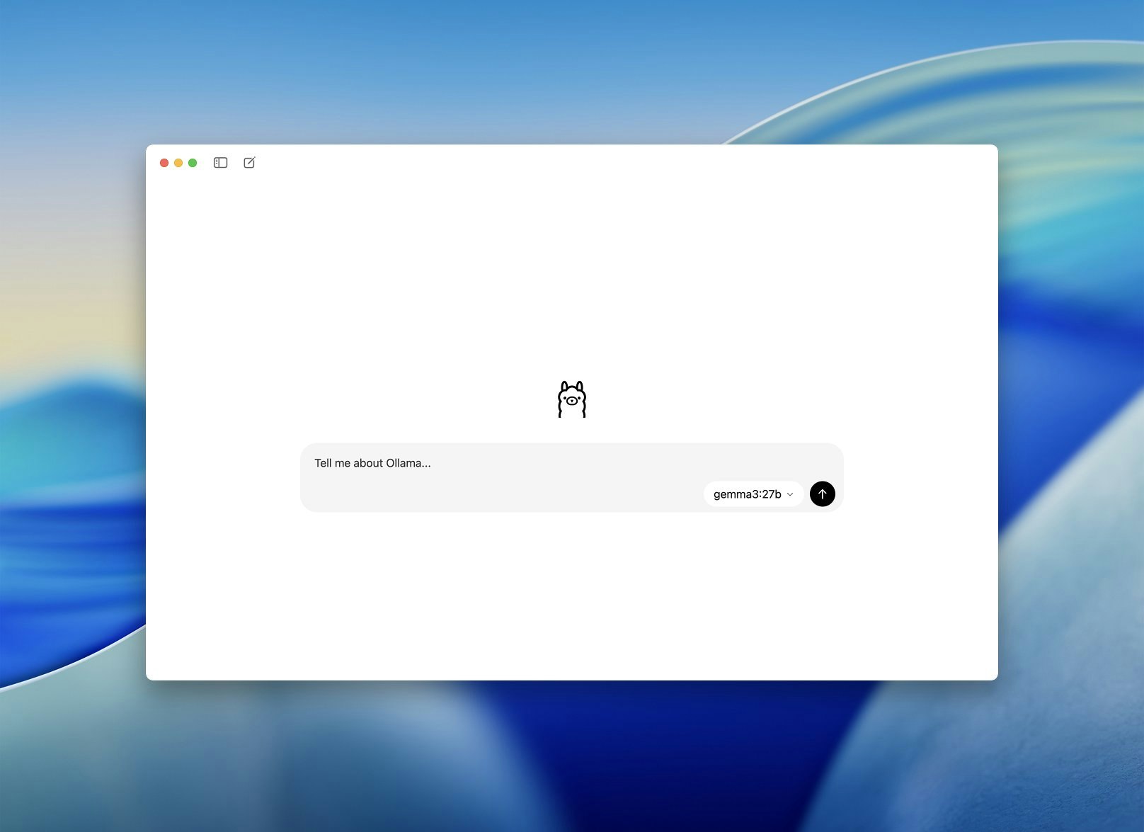 Ollama Desktop App screenshot 1