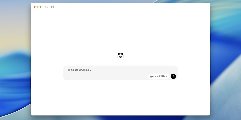 Ollama Desktop App