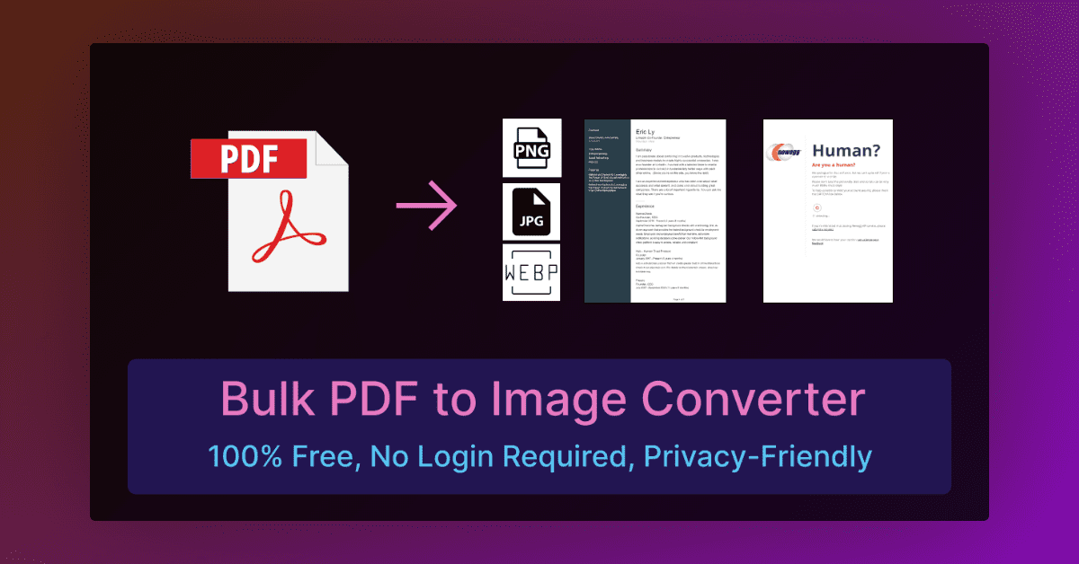 散裝PDF到圖像轉換器 media 1