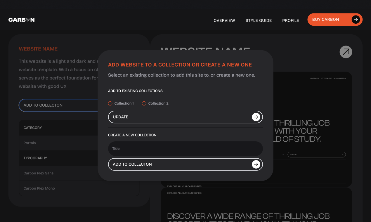 Carbonio - Un tema di directory costruito con Astro, Tailwind CSS e MDX media 5