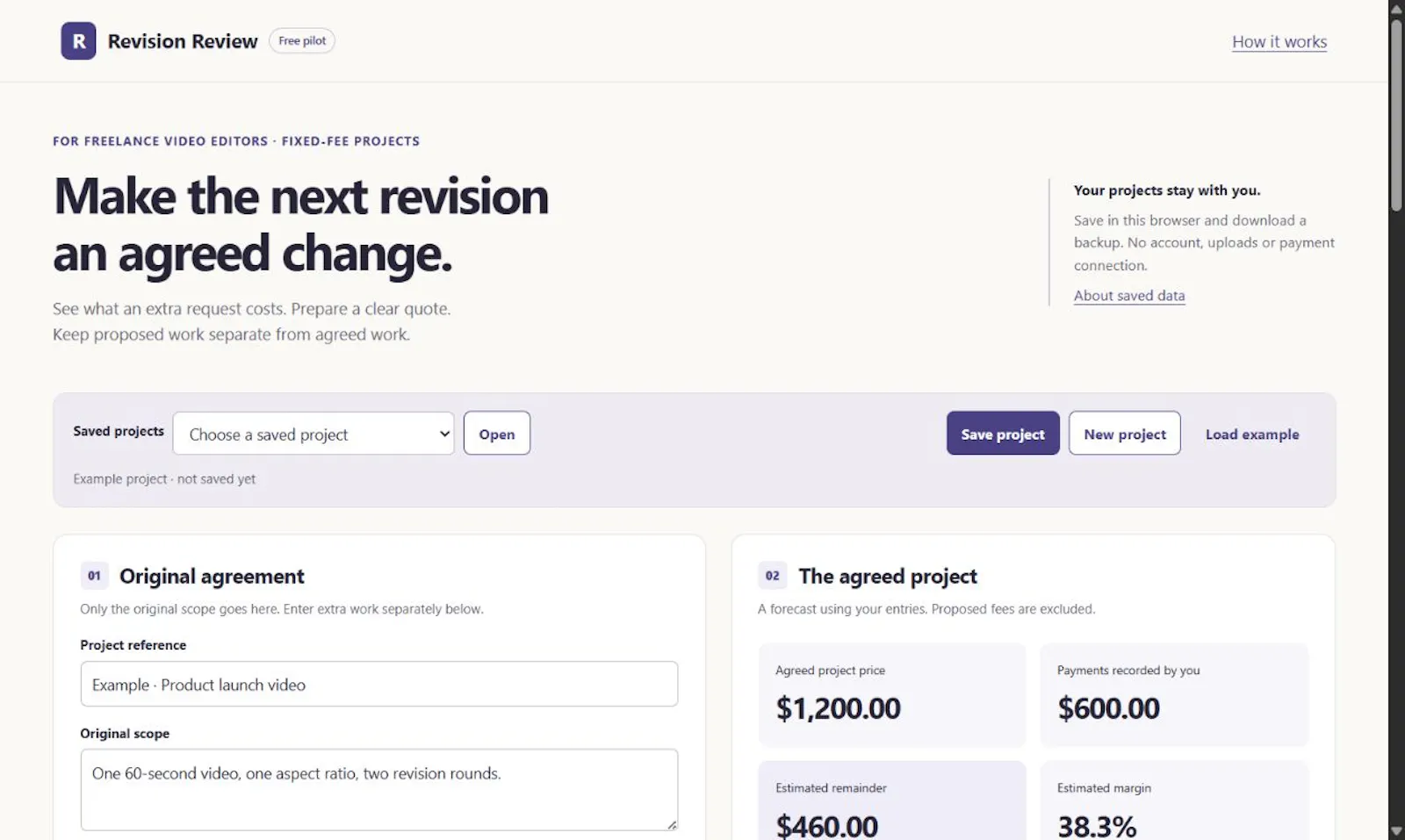 Revision Review screenshot 1