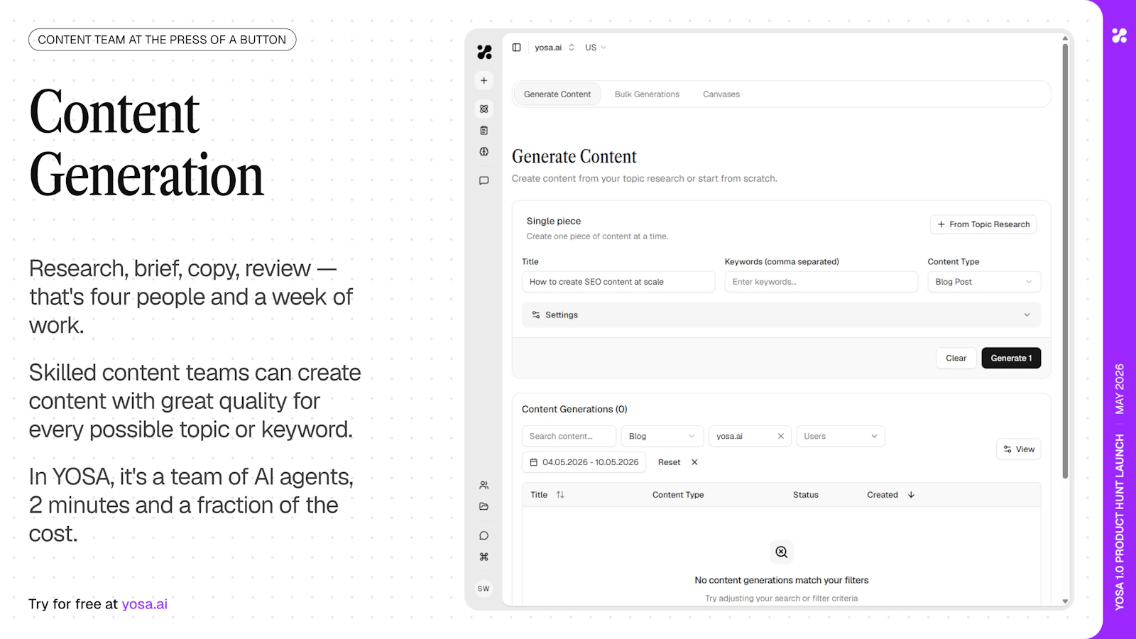YOSA screenshot 3