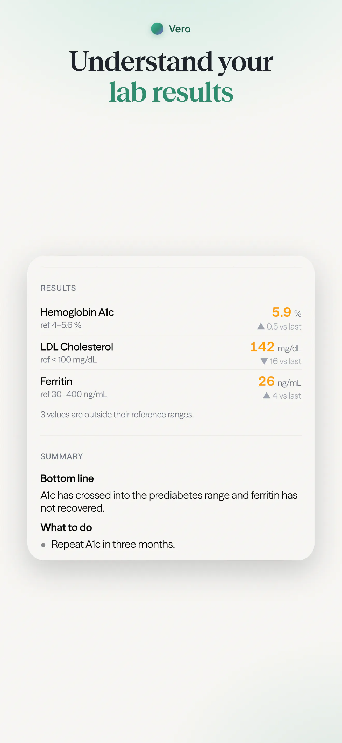 Vero: AI Health Assistant gallery image