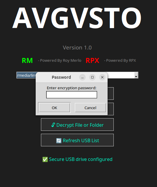AVGVSTO USB media 6