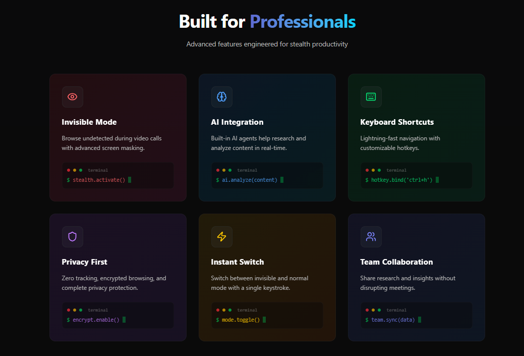Invisible Browser gallery image