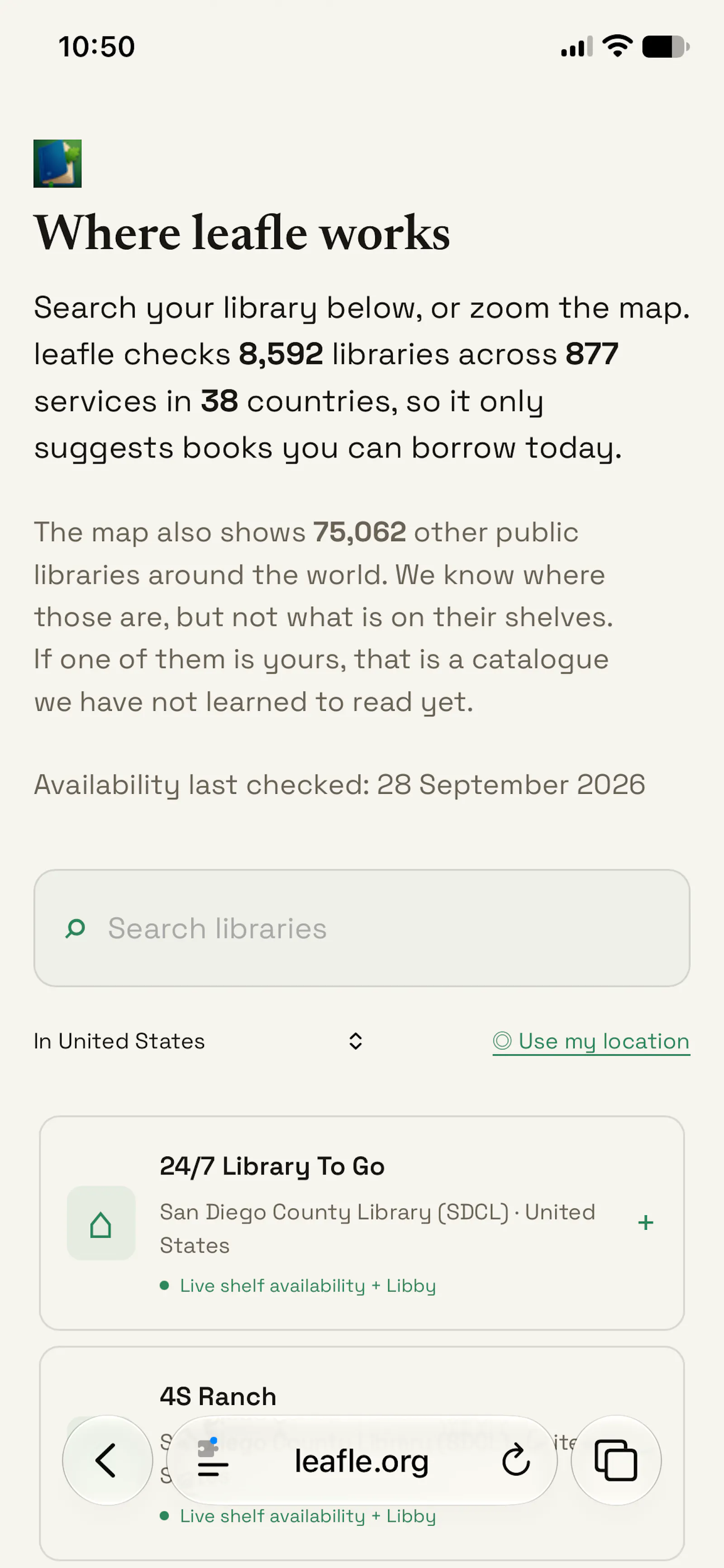 leafle screenshot 2