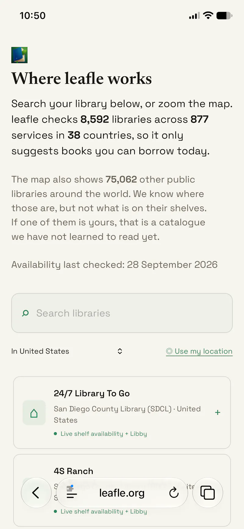 leafle screenshot 2