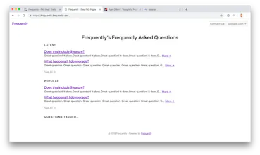 Frequently gallery image