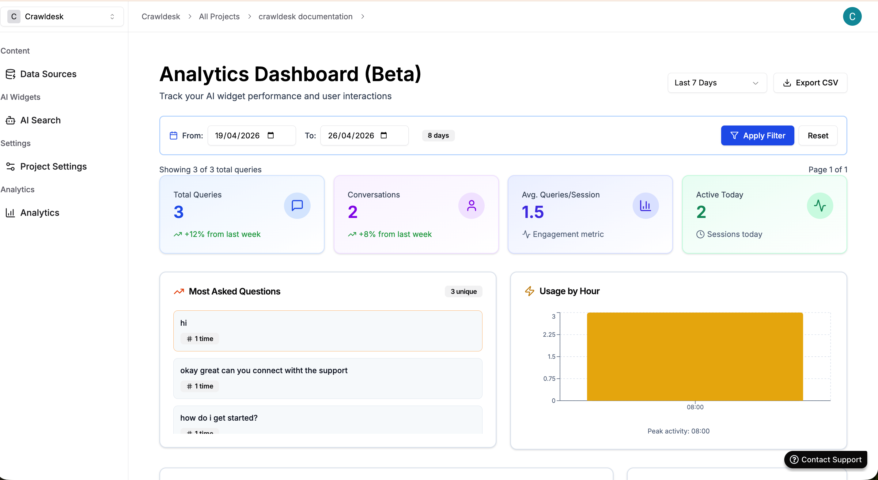 Crawldesk gallery image