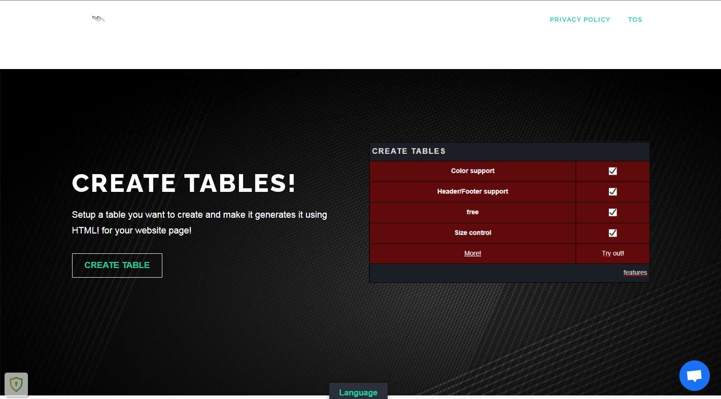 HetzHTMLTables - Screenshot 2 showing product features and functionality