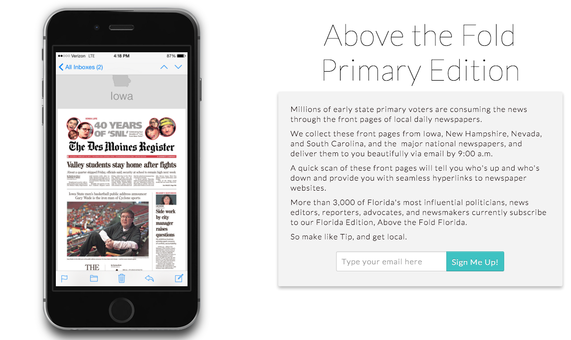 Above the Fold Primary gallery image