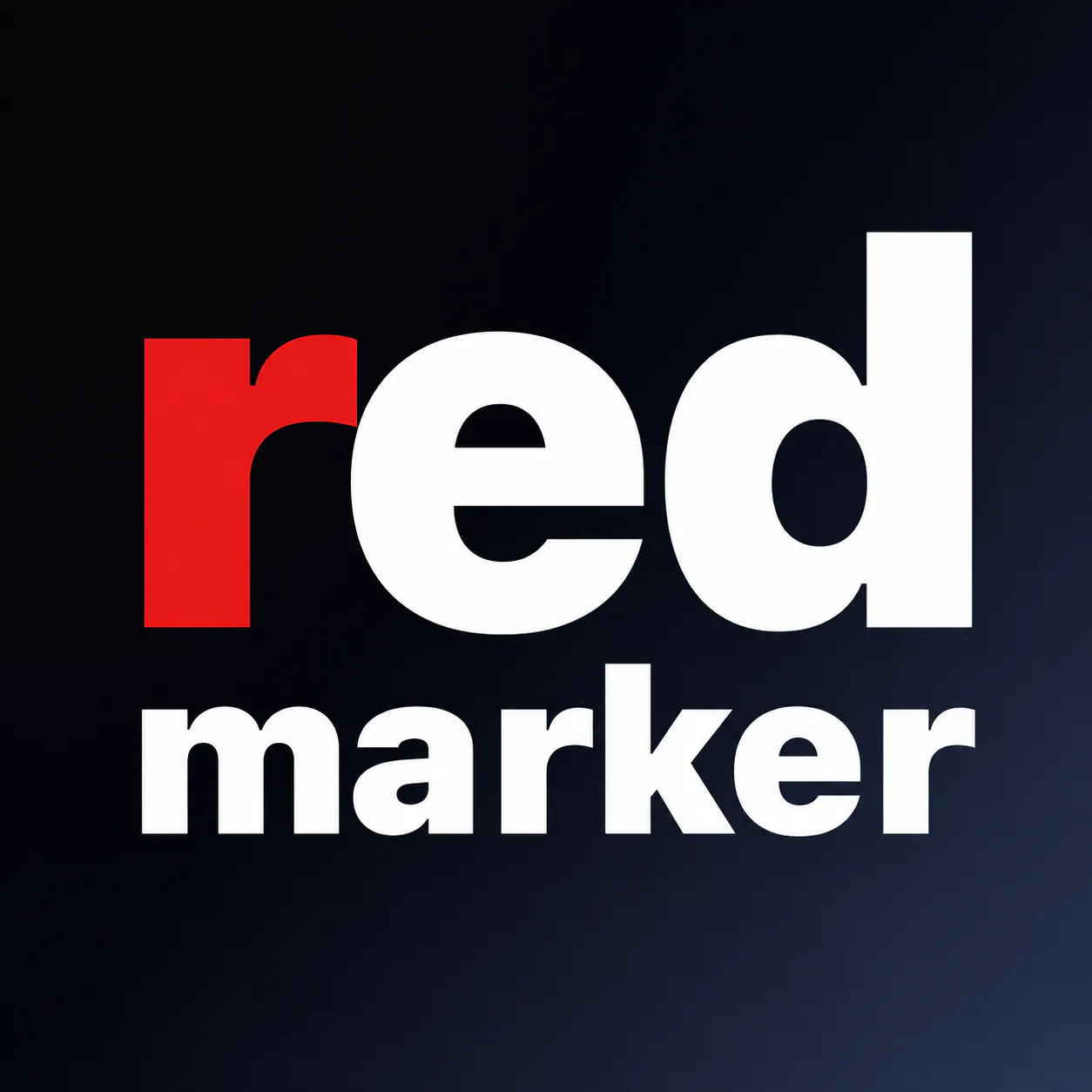 Red Marker 제품 배너