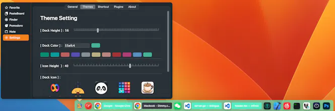 InfyniDock - Replacement Dock for macOS gallery image