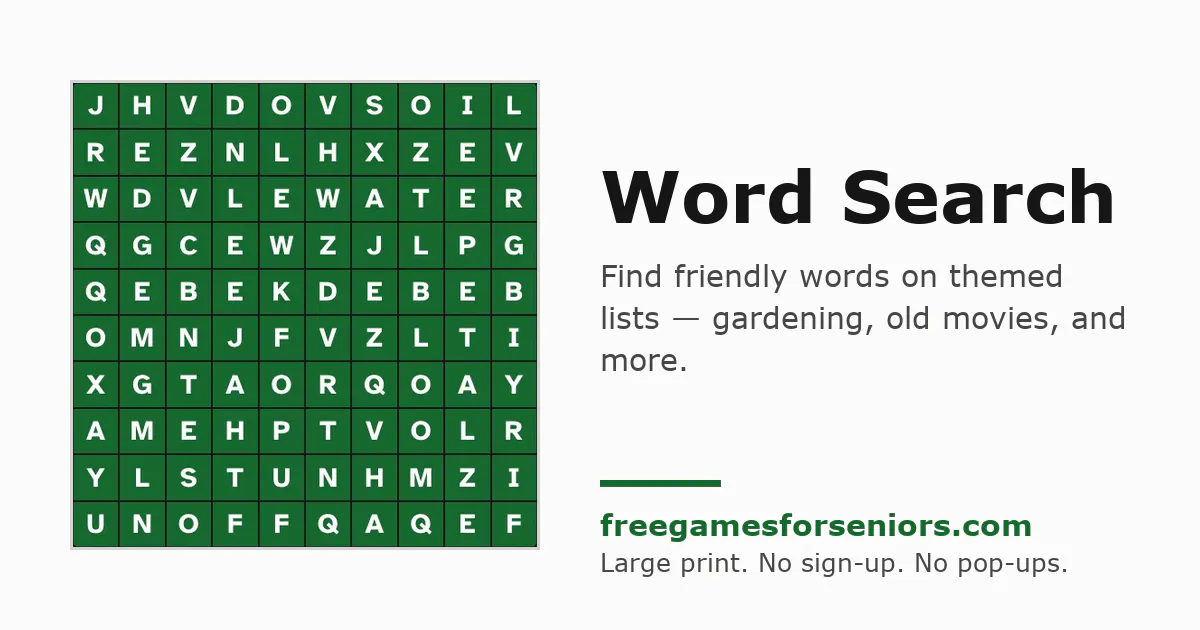 Free Games for Seniors gallery image