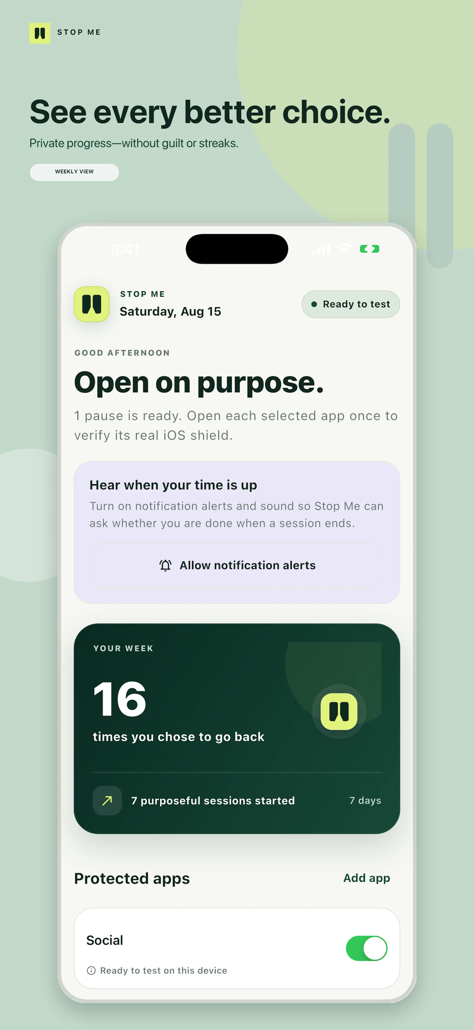 Stop Me: Quit Doomscrolling screenshot 6
