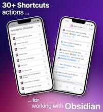 Actions for Obsidian gallery image