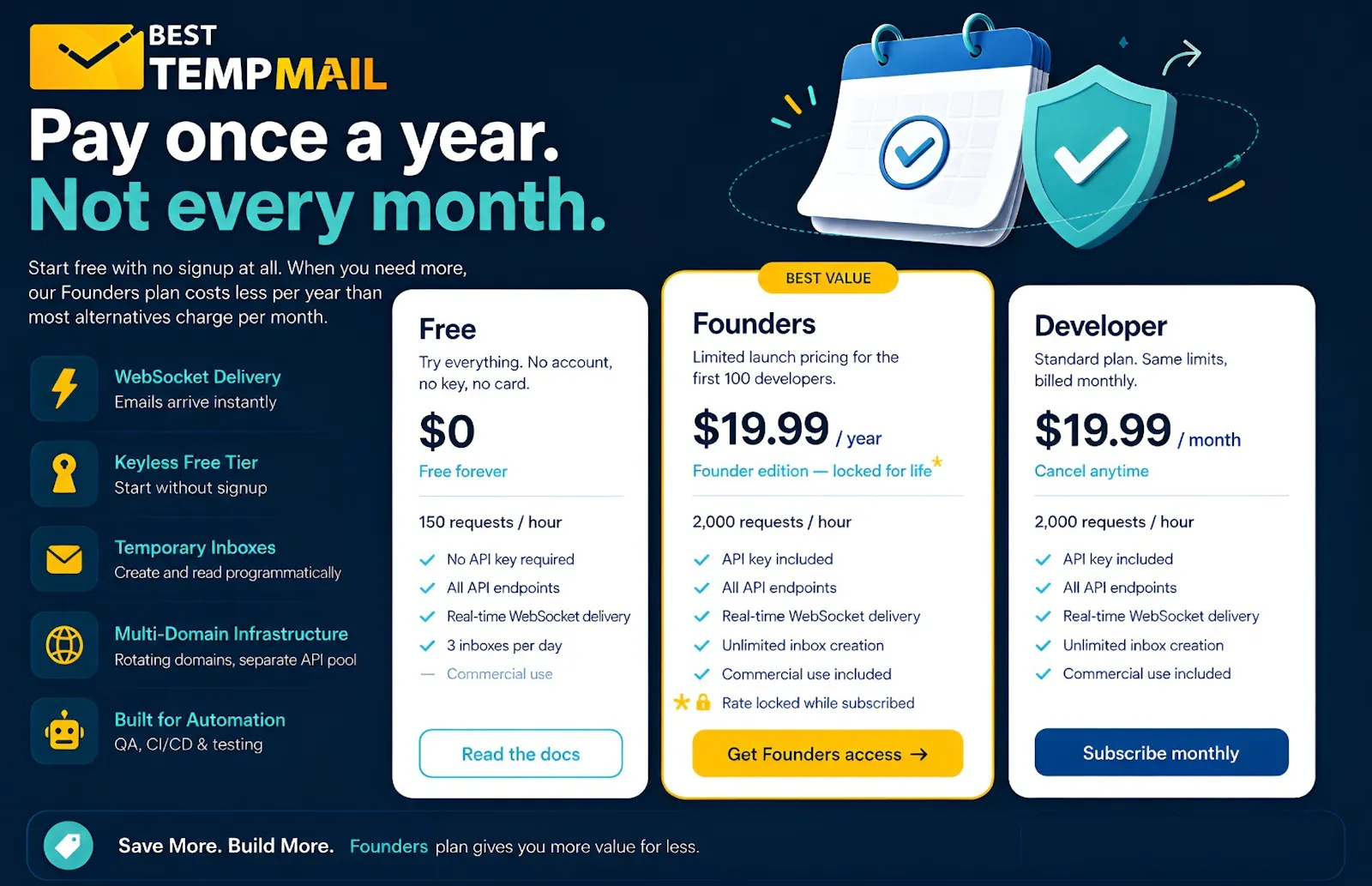 Best Temp Mail API For Develpers screenshot 1