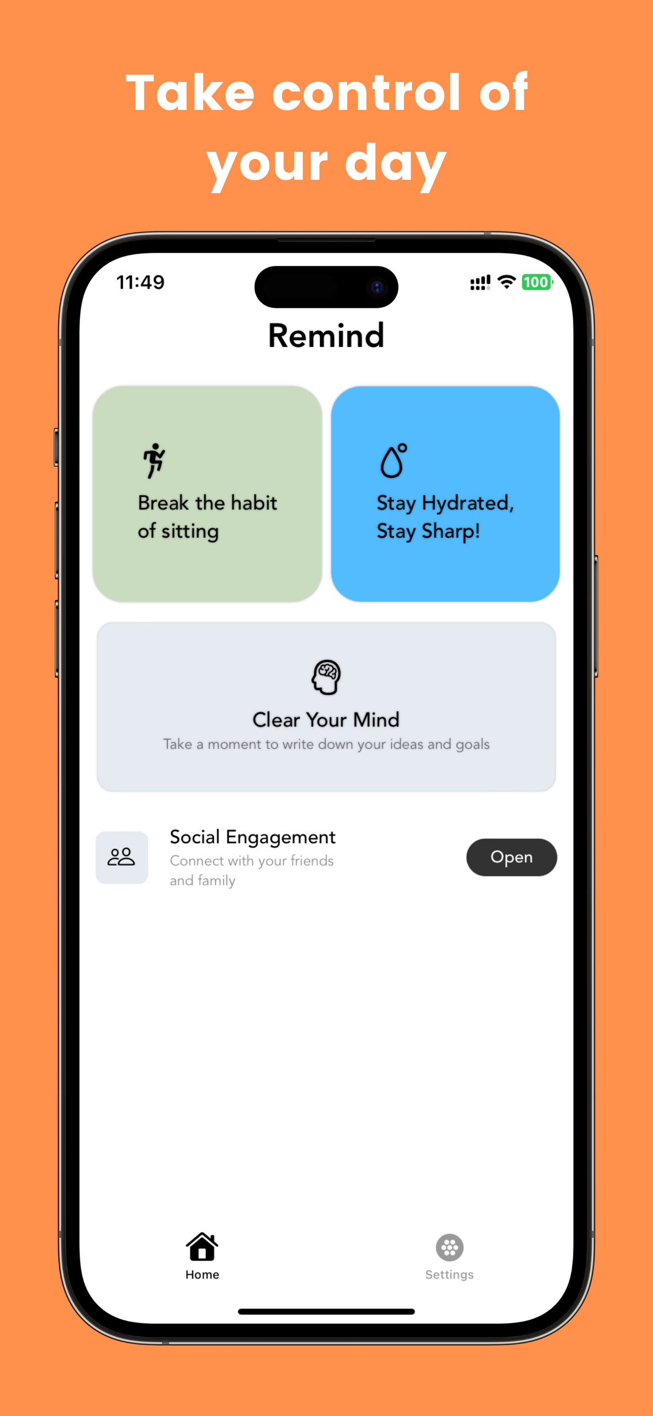 Rappeler - Timer de la pause corporelle media 1